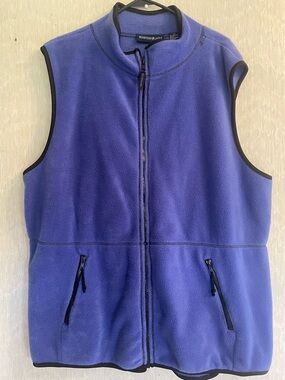 C0015 Mountain Lake II Lavender Fleece Jacket with Black Trim